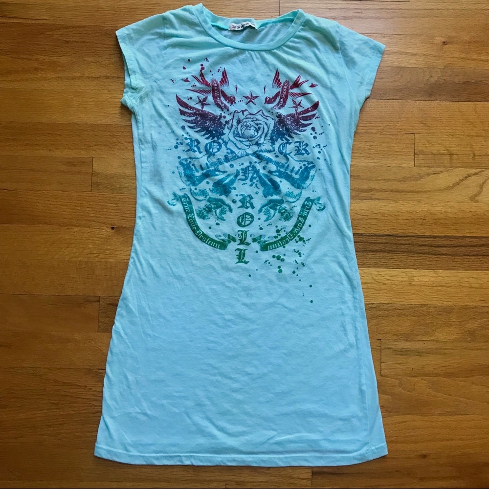 Forever 21 Rock ‘n’ Roll T-Shirt Dress